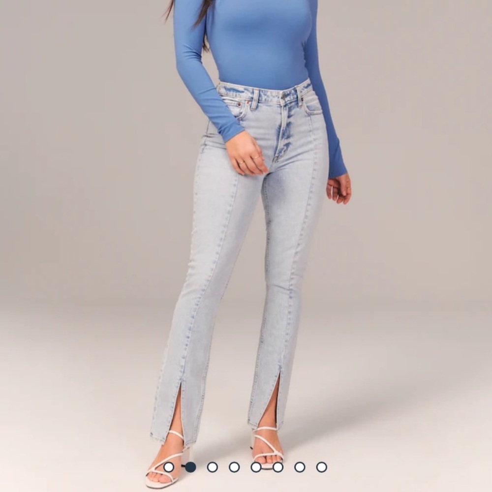 Abercrombie & Fitch the Skinny High Rise Jeans